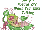 Sweet pea Girl 008 words